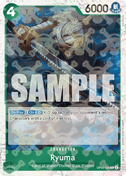 Ryuma OP06 - 036 V2 [PRB01] [Inglese] Rare