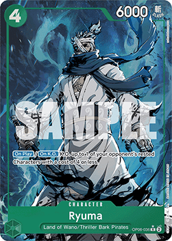 Ryuma OP06 - 036 V4 [PRB01] [Inglese] Alternate Art
