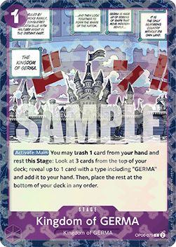 Kingdom of GERMA OP06 - 079 V2 [PRB01] [Inglese] Common