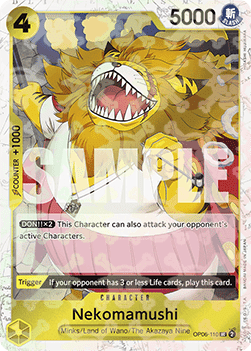 Nekomamushi OP06 - 110 V2 [PRB01] [Inglese] Uncommon
