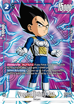Vegeta Mini : DA FB04 - 045 Fusion World V 2 - [FB04] [Inglese] Alternate Art