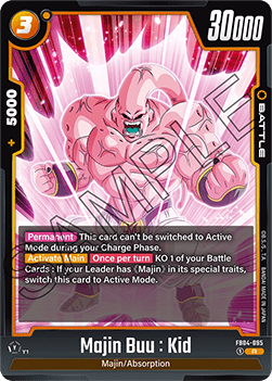 Majin Buu : Kid FB04 - 095 Fusion World [FB04] [Inglese] Rare