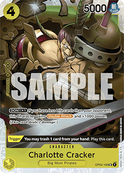 Charlotte Cracker OP03 - 108 V1 [PRB01] [Inglese] Super Rare