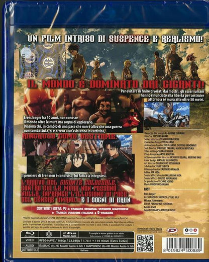 L' attacco dei giganti Il film Parte 1 L'arco e la freccia cremisi