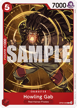 Howling Gab OP09 - 006 [OP09] [Inglese] Common