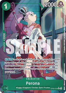 Perona OP09 - 034 V2 [OP09] [Inglese] Alternate Art