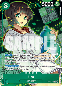 Lim OP09 - 037 V2 [OP09] [Inglese] Alternate Art