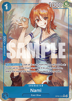 Nami OP09 - 050 V2 [OP09] [Inglese] Alternate Art