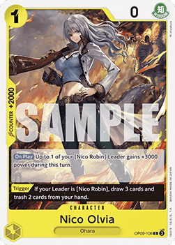 Nico Olvia OP09 - 106 [OP09] [Inglese] Common
