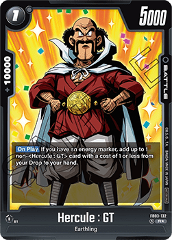 Hercule : GT FB03 - 132 Fusion World [FB03] [Inglese] Rare