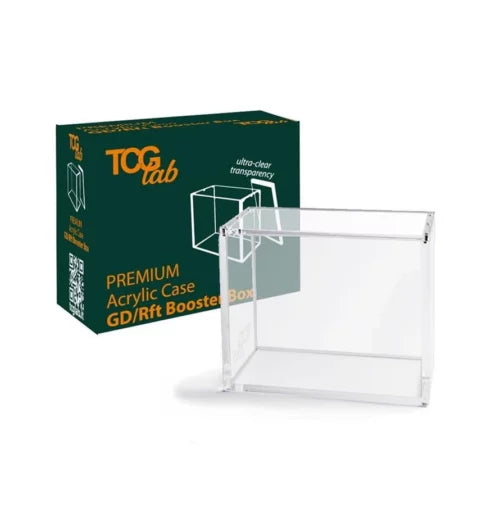 TcgLab Premium Case Protettivo Magnetico in Plexiglass per Riftbound e Gundam Booster Box