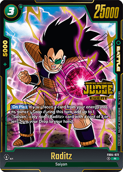 Raditz FB04 - 072 Fusion World [JPFW] [Inglese] Rare