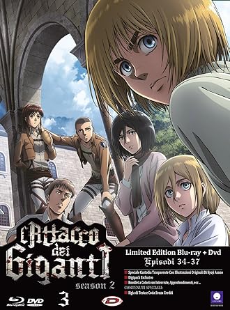 L'Attacco Dei Giganti St.2/3 (Eps 09-12) (Ldt Ed) (Br+Dv)