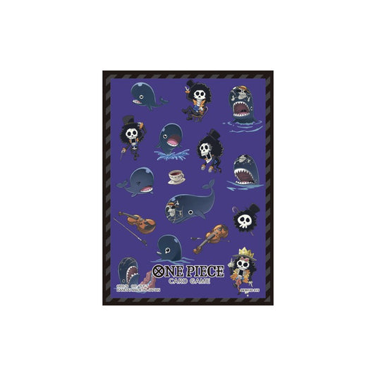 One Piece Official Sleeves Vol.14 Brook & Laboon 70 Proteggi Carte Standard ENG