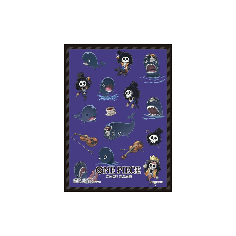 One Piece Official Sleeves Vol.14 Brook & Laboon 70 Proteggi Carte Standard ENG