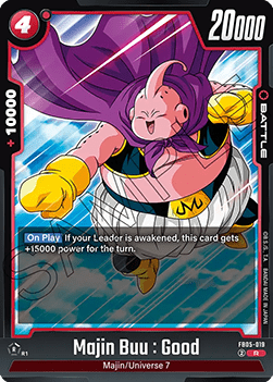 Majin Buu : Good FB05 - 019 Fusion World [FB05] [Inglese] Rare
