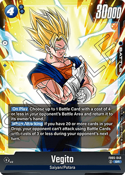 Vegito FB05 - 040 Fusion World V 1 - Super Rare [FB05] [Inglese] Super Rare