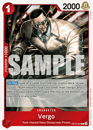 Vergo OP10 - 004 [OP10] [Inglese] Rare