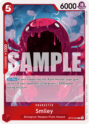 Smiley OP10 - 009 [OP10] [Inglese] Rare