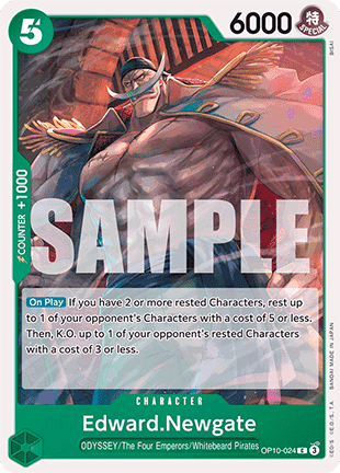 Edward Newgate OP10 - 024 [OP10] [Inglese] Common