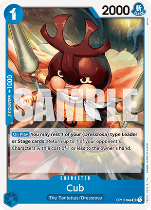 Cub OP10 - 044 [OP10] [Inglese] Uncommon