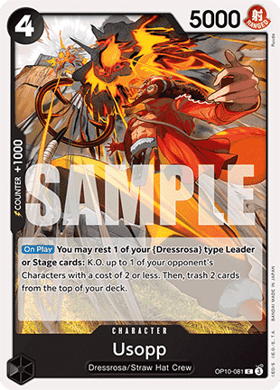Usopp OP10 - 081 [OP10] [Inglese] Common