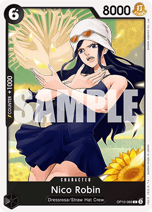 Nico Robin OP10 - 089 [OP10] [Inglese] Common