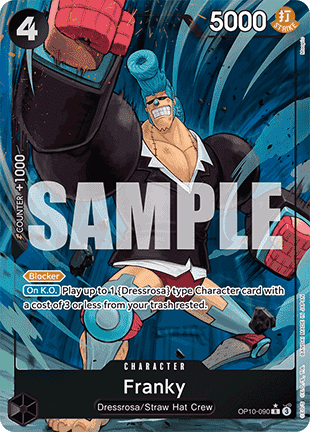 Franky OP10 - 090 V2 [OP10] [Inglese] Alternate Art