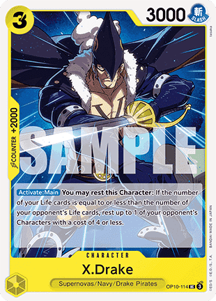 X Drake OP10 - 114 [OP10] [Inglese] Uncommon