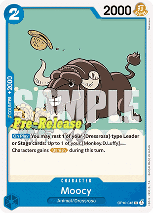 Moocy OP10 - 043 [OP10P] [Inglese] Common