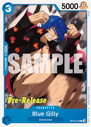 Blue Gilly OP10 - 054 [OP10P] [Inglese] Common