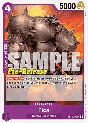 Pica OP10 - 074 [OP10P] [Inglese] Uncommon