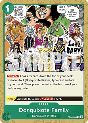 Donquixote Family OP04 - 036 V1 [PRB01] [Inglese] Common