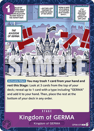 Kingdom of GERMA OP06 - 079 V1 [PRB01] [Inglese] Common