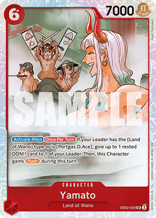 Yamato EB02 - 006 V1 [EB02] [Inglese] Super Rare