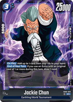 Jackie Chun FB06 - 029 Fusion World V 1 - Super Rare [FB06] [Inglese] Super Rare