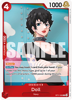 Doll OP11 - 008 V1 [OP11] [Inglese] Rare