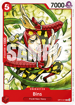 Bins OP11 - 011 [OP11] [Inglese] Common