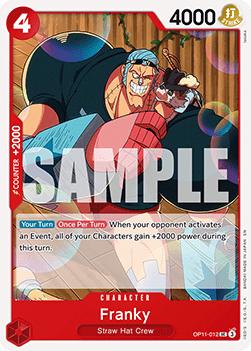 Franky OP11 - 012 [OP11] [Inglese] Uncommon