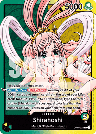 Shirahoshi OP11 - 022 V1 [OP11] [Inglese] Leader