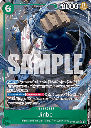 Jinbe OP11 - 031 V2 [OP11] [Inglese] Alternate Art