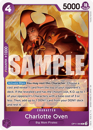 Charlotte Oven OP11 - 066 [OP11] [Inglese] Rare