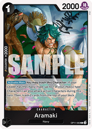 Aramaki OP11 - 082 [OP11] [Inglese] Rare