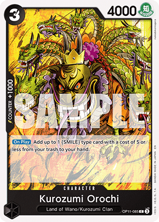 Kurozumi Orochi OP11 - 085 [OP11] [Inglese] Common
