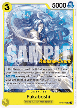 Fukaboshi OP11 - 110 [OP11P] [Inglese] Common