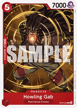 Howling Gab OP09 - 006 [ST-23] [Inglese] Common