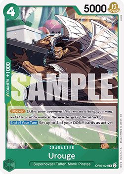 Urouge OP07 - 021 [ST-24] [Inglese] Rare