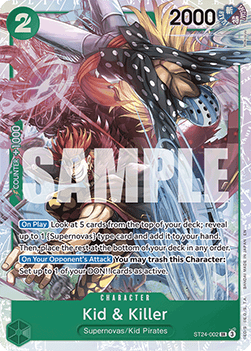 Kid & Killer ST24 - 002 [ST-24] [Inglese] Super Rare
