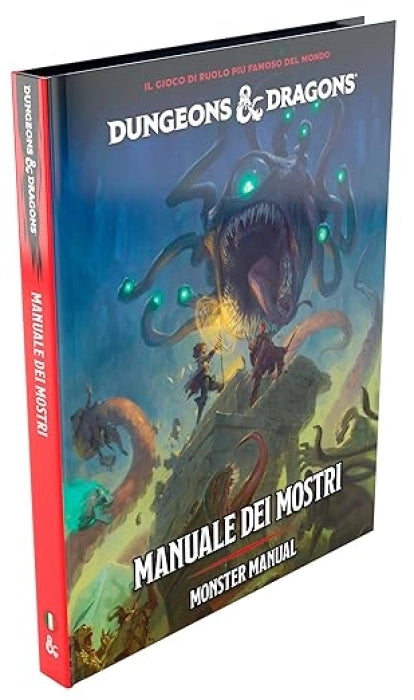 Dungeons and Dragons Manuale dei Mostri 2025 Edizione Rivista ITA con 500 Creature e 75 Mostri Nuovi