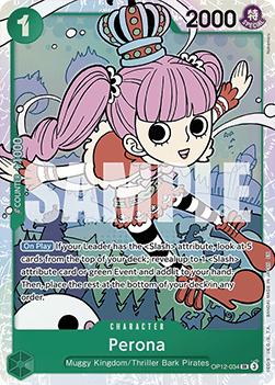 Perona OP12 - 034 V1 [OP12] [Inglese] Super Rare